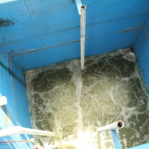 致業(yè)五金污水站污水處理設(shè)備曝氣池